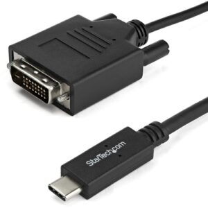 Startech - 6FT USB C TO DVI CABLE ADAPTER USB-C DVI VIDEO CONVERTER CORD