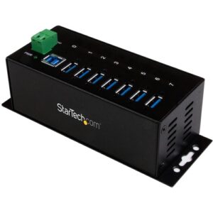 Startech - 7 PORT USB 3.0 HUB METAL TAA INDUSTRIAL MOUNTABLE HEAVY DUTY