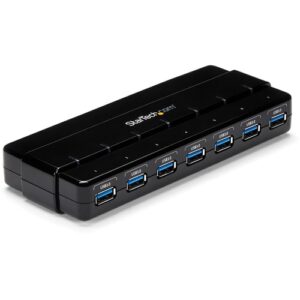 Startech - 7 PORT USB 3.0 HUB MINI LAPTOP MULTIPORT EXPANSION HUB CHARGING