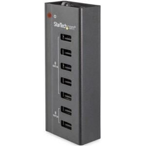 Startech - 7 PORT USB CHARGING STATION 5X 1A PORTS AND 2X 2A PORTS