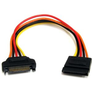 Startech - 8IN 15 PIN SATA POWER EXTENSION CABLE