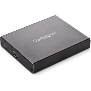 Startech - DUAL DRIVE M.2 SATA ENCLOSURE - RAID - USB 3.1 GEN 2 USB C / USB