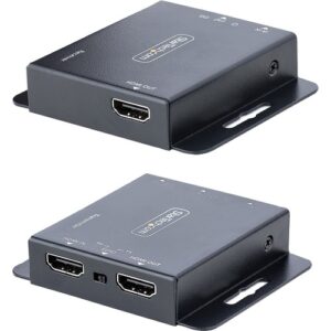 Startech - HDMI EXTENDER OVER CAT6 4K 130FT POWER OVER CABLE IR EXT.