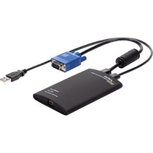 Startech - KVM CONSOLE TO USB 2.0 PORTABLE LAPTOP CRASH CART ADAPTER