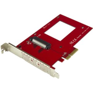 Startech - NVME PCIE ADAPTER - 2.5IN U.2 SSD SFF-8639 - X4 PCIE 3.0
