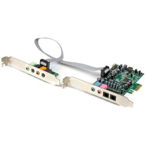 Startech - PCIE 7.1 CHANNEL SURROUND SOUND CARD SPDIF AUDIO ADAPTER CARD