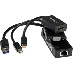 Startech - SURFACE PRO 3 ACCESSORIES - MDP TO VGA/HDMI/USB TO GBE