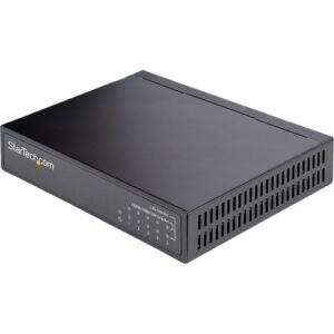 Startech - UNMANAGED 2.5G SWITCH 5 PORT - ALL-METAL CASE FANLESS WALL KIT