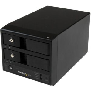 Startech - USB 3.0/ESATA 2X HDD ENCLOSURE W/UASP FOR 3.5IN SATA HARD DRIVE