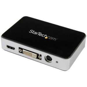 Startech - USB 3.0 VIDEO CAPTURE DEVICE - HDMI / DVI / VGA / CPNT -1080P60