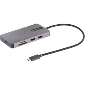 Startech - USB C MULTIPORT ADAPTER 100W PD DUAL HDMI HUB MINI TRAVEL DOCK