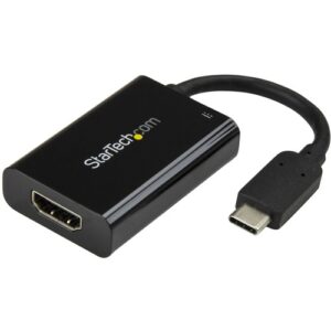 Startech - USB C TO HDMI 2.0 ADAPTER WITH POWER DELIVERY CONVERTER DONGLE