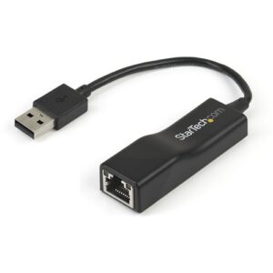 Startech - USB TO ETHERNET ADAPTER 2.0 10/100 RJ45 LAN NETWORK DONGLE