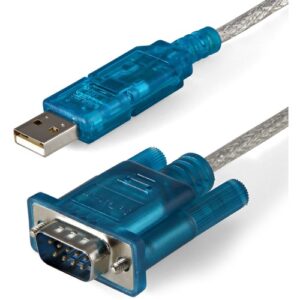Startech - USB TO SERIAL ADAPTER CABLE USB TO RS232 DB9 M/M