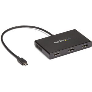 Startech - USBC HDMI MULTI MONITOR ADAPTER 3 PT USB C HDMI SPLITTER MST HUB