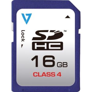 V7 - SD CARD 16GB SDHC CL4 RETAIL