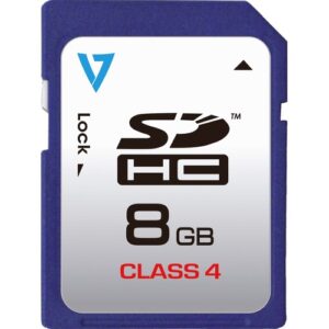 V7 - SD CARD 8GB SDHC CL4 RETAIL
