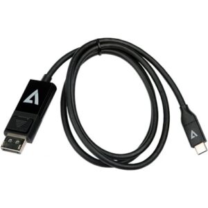 V7 - USB-C TO DISPLAYPORT CABLE 2M VID/DATA CABLE 21.6GBPS 4KOUTPUT