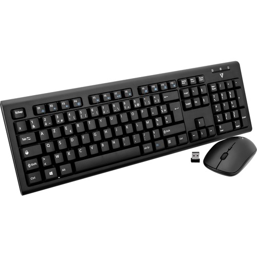 V7 - WIRELESS KEYB MOUSE DESKTOP FR FRENCH LAYOUT FR FR
