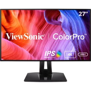 Viewsonic - VP2768A-4K 27IN IPS 3840X2160 16:9 LED MONITOR 10 BIT COLOR 2