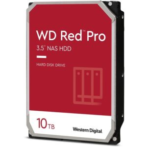 Western Digital - 10TB RED PRO 256 MB CMR 3.5IN SATA 6GB/S 7200RPM
