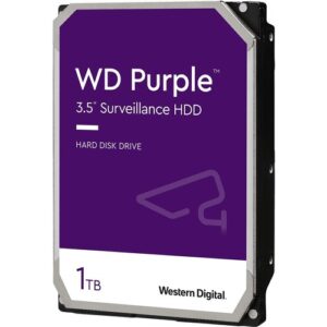 Western Digital - 1TB PURPLE 64MB 3.5IN SATA 6GB/S INTELLIPOWERRPM