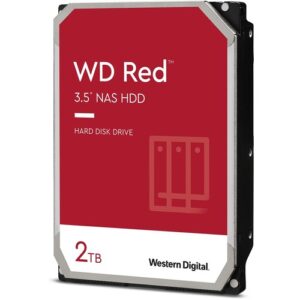 Western Digital - 2TB RED 256MB SMR 3.5IN SATA 6GB/S INTELLIPOWERRPM