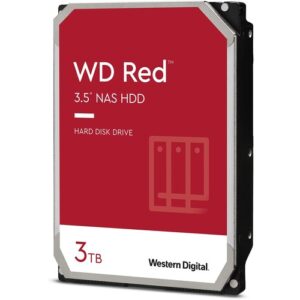 Western Digital - 3TB RED 256MB SMR 3.5IN SATA 6GB/S INTELLIPOWERRPM