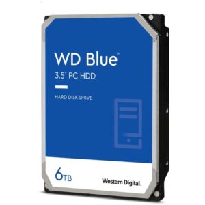 Western Digital - 6TB BLUE 256MB 3.5IN SATA 6GB/S 5400RPM