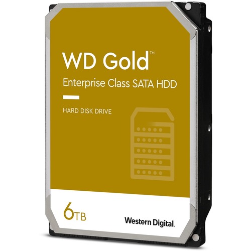 Western Digital - 6TB GOLD 256 MB 3.5IN SATA 6GB/S 7200RPM