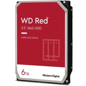 Western Digital - 6TB RED 256MB SMR 3.5IN SATA 6GB/S INTELLIPOWERRPM