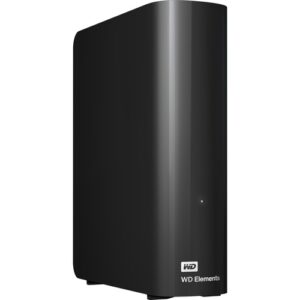 Western Digital - ELEMENTS BLACK 4TB UK/EU PLUG USB 3.0/2.0 3.5IN