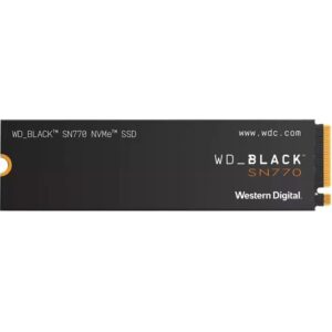 Western Digital - WD 500GB BLACK NVME SSD SN770M.2 PCIE GEN4 5Y WARRANTY