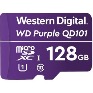Western Digital - WD PURPLE QD101 MICROSD 128GB 3YEAR WARRANTY
