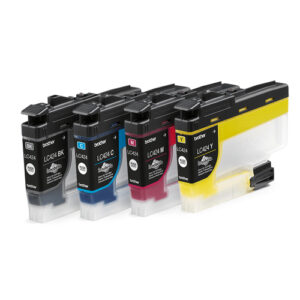 Brother - LC424VAL BLACK CYAN MAGENTA AND YELLOW INK CARTRIDGES MULTIPACK.