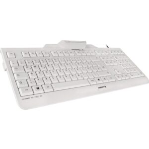 Cherry - CHERRY KC 1000 SC WHITE-GREY KEYBOARD USB UK