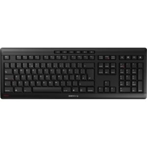 Cherry - CHERRYSTREAMBLACK KEYBOARDWIRELESS USB UK ENGLISH