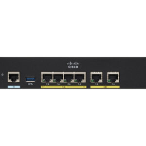 Cisco - CISCO 927 VDSL2/ADSL2+ OVER POTS AND 1GE/SFP SEC ROUTER