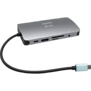 Dicota - USB-C PORTABLE 10-IN-1 DOCKING STATION HDMI/PD 100W