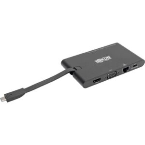 Eaton - USB-C LAPTOP DOCKING STATION HDMI/VGA THUNDERBOLT 3 BLK