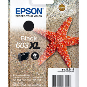 Epson - SINGLEPACK BLACK 603XL INK .