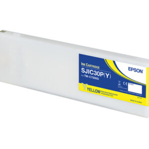 Epson - SJIC30P(Y) INK CARTRIDGE YLLW COLORWORKS C7500G