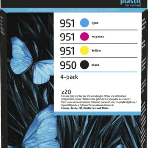 HP INC - HP 950 BLACK / 951 CMY ORIGINAL INK CARTRIDGE 4-PACK
