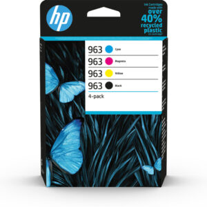 HP INC - HP 963 CMYK ORIGINAL INK CARTRIDGE 4-PACK