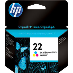 HP INC - INK CARTRIDGE NO 22 C/M/Y DE / FR / NL / BE / UK / SE