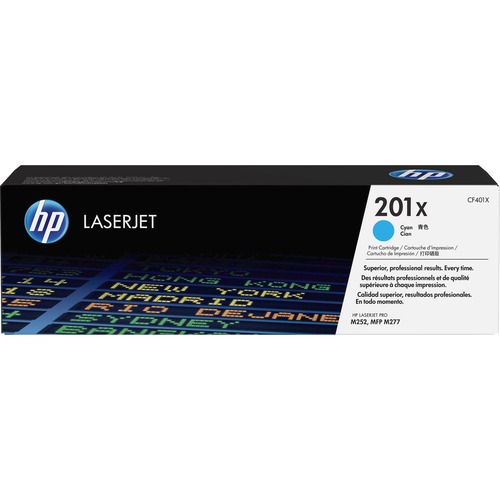 HP INC - TONER CARTRIDGE 201X CYAN .
