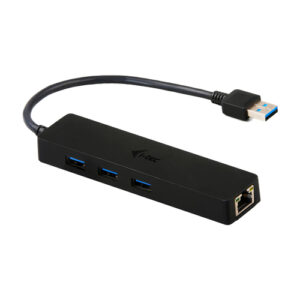 I-TEC - I-TEC SLIM HUB 3 PORT USB 3.0 GB ETHERNET ADAPTER WIN/MAC