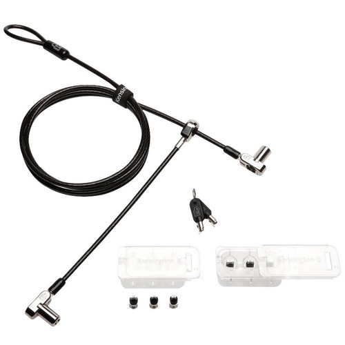 KENSINGTON - KENSINGTON UNIVERSAL 3-IN-1 KEYED LOCK TWIN HEAD