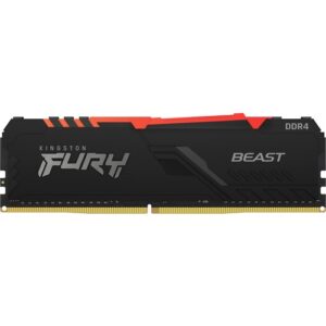 Kingston - 16GB DDR4-3200MHZ CL16 DIMM 1GX8 FURY BEAST RGB