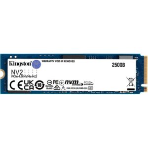 Kingston - 250G NV2 M.2 2280 NVME SSD NV2 PCIE 4.0 NVME SSD